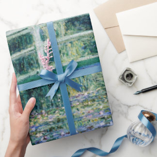 Presente Famoso papel de moldagem de pintura Claude Monet