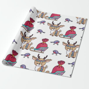 Presente Fawn e seu pequeno papel de ondulação