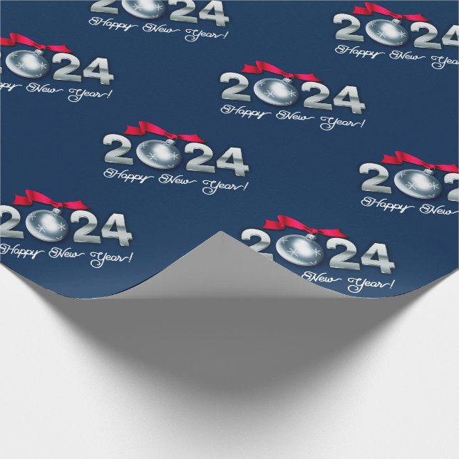 Presente Feliz ano novo 2023. Papel de enrolamento personal (Ponta)