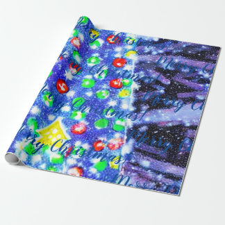 Presente Feliz Natal! Papel de empacotamento