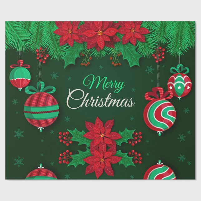 Presente Feliz papel de moldagem de Natal (Aberto)