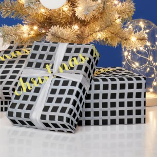 Presente Feliz papel de moldagem de Natal