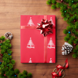 Presente Feliz papel de moldagem de Natal