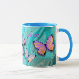 Presente feminino! A caneca da borboleta, adiciona