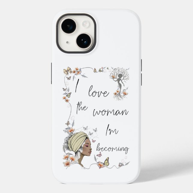 Presente Floral de Amor Próprio para Mulheres (Verso)