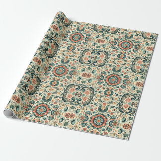 Presente Folclore Charm: Papel de Arranjo de Arte Folclóric