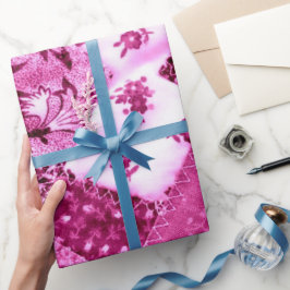 Presente Folha de papel de enrolamento do presente, cor-de-