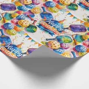 Presente Folhas de Papel de Embalagem com Temas de Aniversá