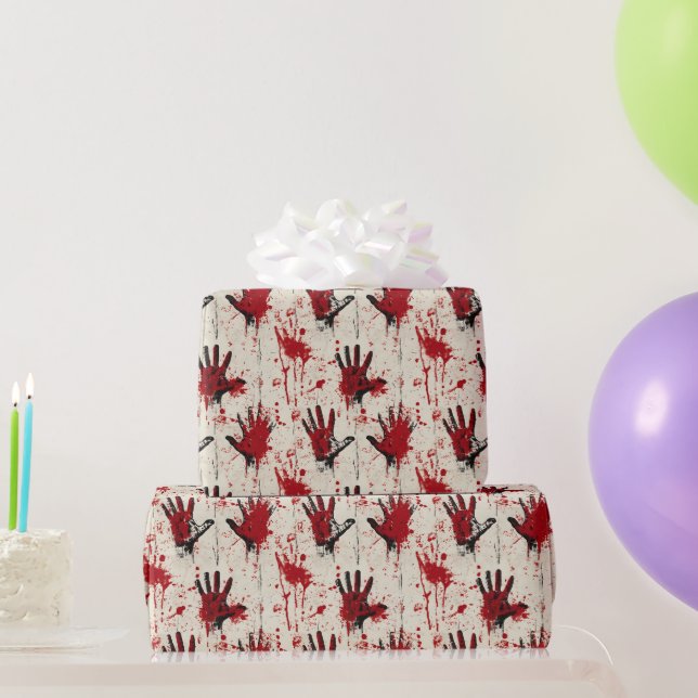 Presente Folhas de Papel de Fragmentação de Padrões de Horr (Presentes para festas)