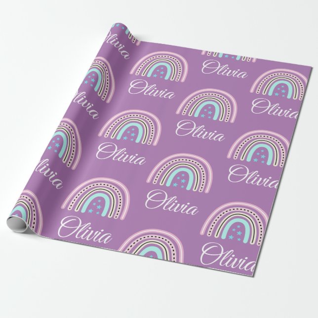 Presente Folhas de papel personalizadas para moldagem do ar (Desenrolado)