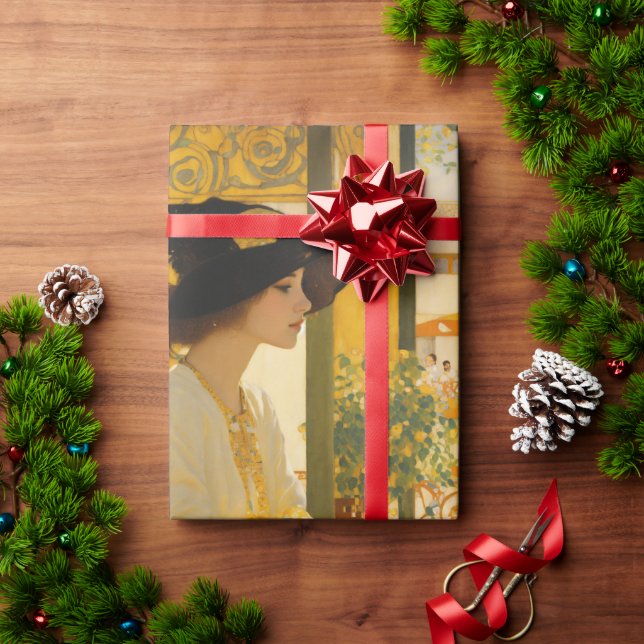 Presente Fontes de empacotamento de presentes > Papel de em (Presente de Natal)