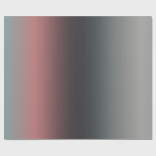 Presente  gradiente rosa e preto, Ombre. Papel de empacotam