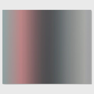 Presente gradiente rosa e preto, Ombre. Papel de empacotame