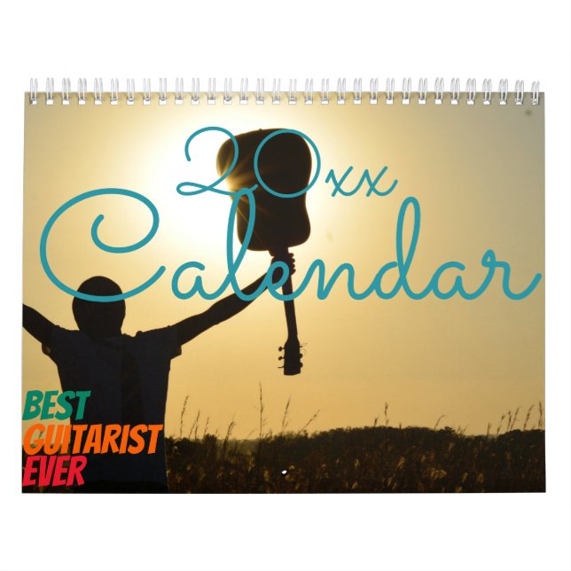 Presente guitarrista | Calendário 2023 (Capa)