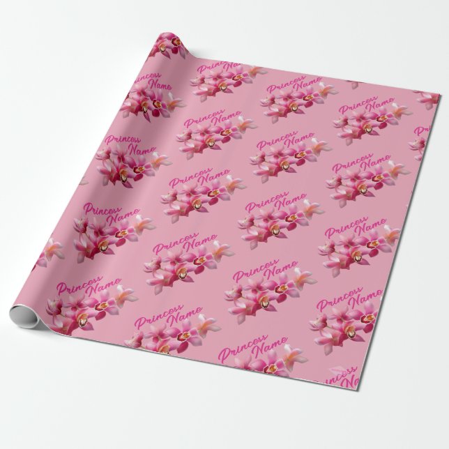 Presente HAMbyWG de Papel de Invólucro de Flores da Princes (Desenrolado)