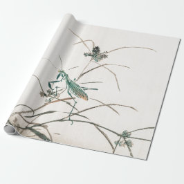 Presente impressão japonês do woodblock do papel de