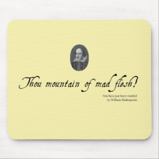 Presente incomum de Shakespeare Mousepad #2.