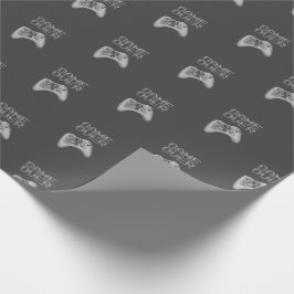 Presente Jogo sobre papel de moldagem