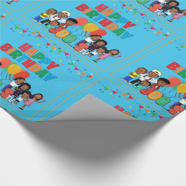 Presente JOOLS TV ®️ papel de enrolamento azul (Ponta)