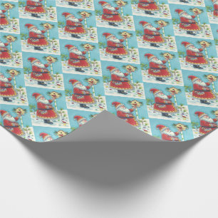 PRESENTE KRIS KRINGLE & PAPEL DE ENVOLVIMENTO CARDINAL DO