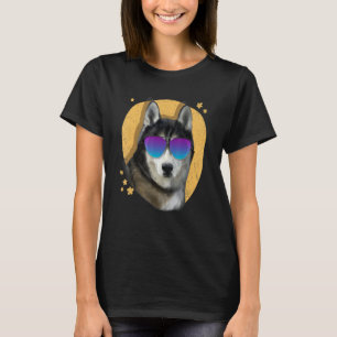 Presente legal de Camisa de Camisa Husky Siberiano