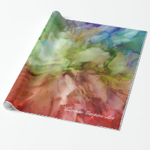 Lenço de papel floral abstrato das pétalas