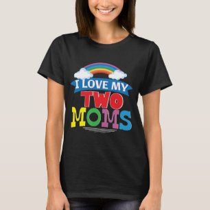 Presente lésbica do orgulho do t-shirt LGBT do di