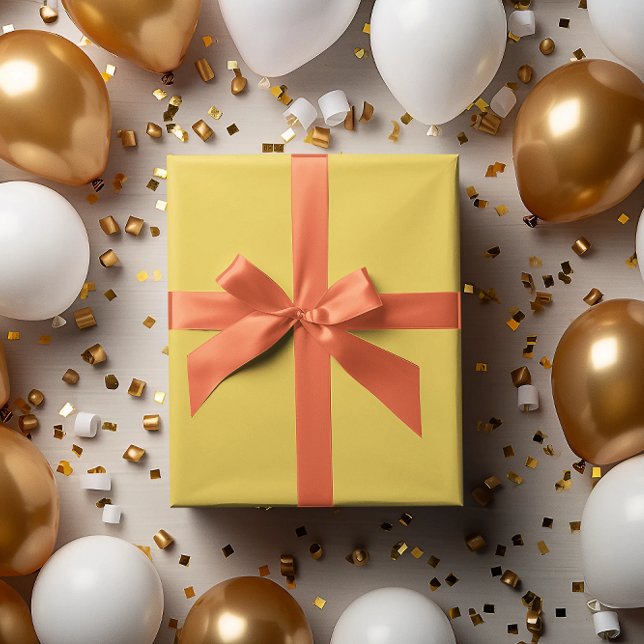 Presente Lote Clássico: Roll de Papel de Enrolamento Amarel (Criador carregado)