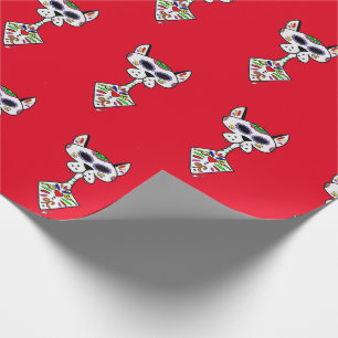 Presente Luna, o papel de moldagem do gato