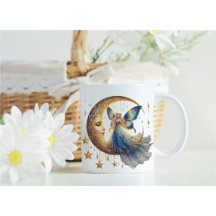 Presente Mágico para Ela - Xícara de Café Fada & L