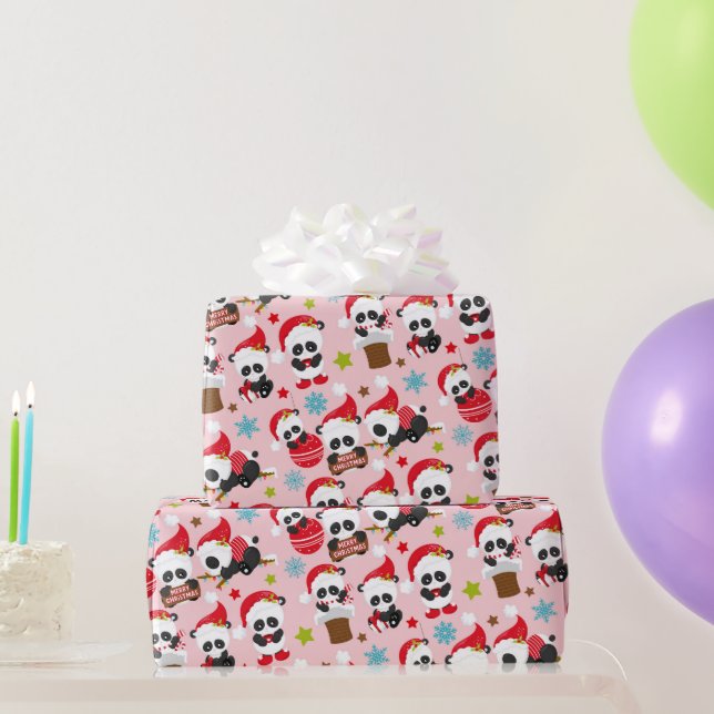 Presente Mantenha ou Crie o seu próprio papel de empacotame (Presentes para festas)