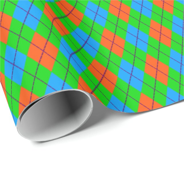 Presente Meninos Loucos Cores 08 Argyle Papel de Embraiagem (Ponta do rolo)