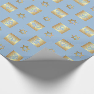 Presente Menorah & Star do papel de moldagem de David Hanuk