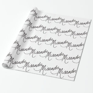 Presente Misandry! Papel de envolvimento