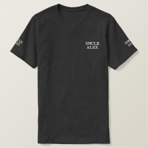 Presente moderno para o anúncio de gravidez do tio