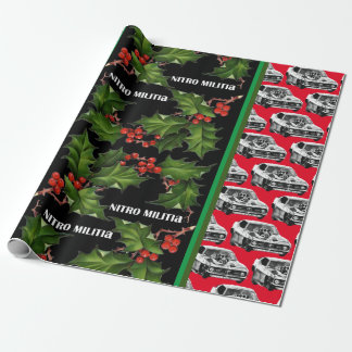Presente NITRO MILITIA Papel de embalagem de Natal #2