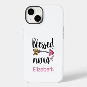 Presente Nome Monogramado Mãe Abençoada para Mamãe