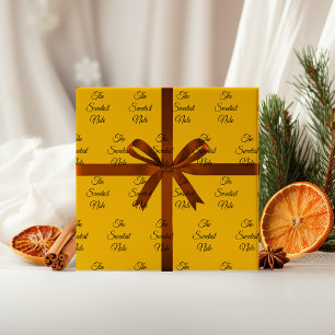 Presente O mais doce papel de moldagem de natal Noel