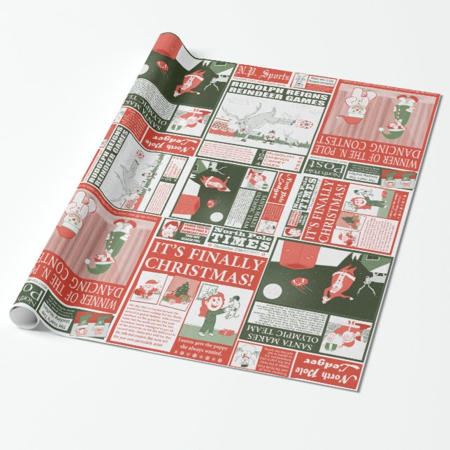 Presente O MELHOR papel de envolvimento do Natal NUNCA!!! (Desenrolado)