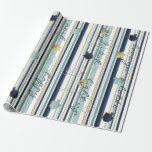 Presente O Papel De Moldagem De Chanukah, O Novo Elegante T<br><div class="desc">O Vamos "The New Elegant Too" de Chanukah começou com meu mais novo presente para vestir seu Chanukah:) Escolha entre 4 estilos e 5 tamanhos de papel de embrulho. Aproveite e obrigados para parar e comprar. Seu negócio é muito apreciado. Feliz Hanukkah! Personalize eliminando o texto e adicionando o seu...</div>