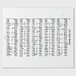 Presente O primeiro papel de envolvimento de Noel