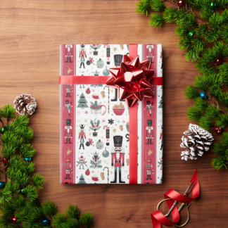 Presente O Quebra-Nozes Elegância: Papel De Enrolar Para Pr