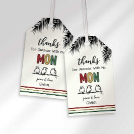 Presente Obrigados Para Jammin' Com A Etiqueta Favor Me