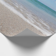 Oceano Papel de Embalagem Praia Oceano I Natural