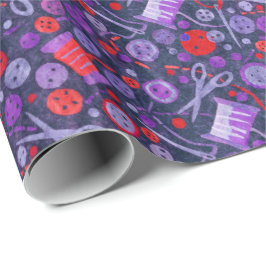 Presente Padrão de colagem de papel colado do hobby domésti