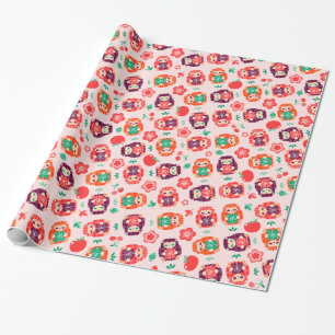 Presente Padrão de Hedgie Bonito - Papel de Embalagem de An