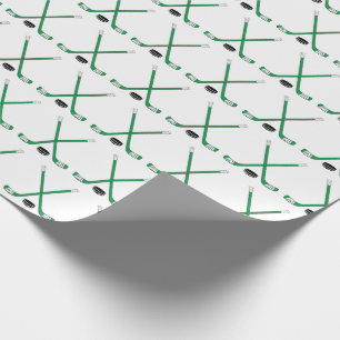 Presente Palitos de hóquei em grão e papel de enrolamento
