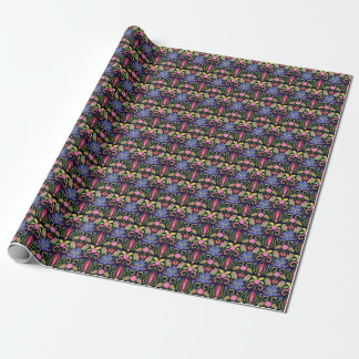 Presente Pansy Clássico: Papel de Carteira Floral Vintage