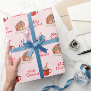 Presente Pão-de-rosa Pão-de-Pão-Pia Papel de Mola de Natal