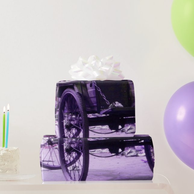 Presente Papel antigo de moldagem em bicicleta (Presentes para festas)